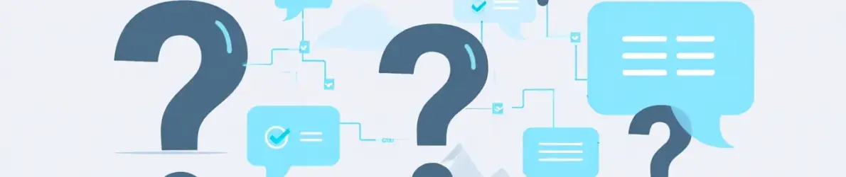 FAQ page illustration