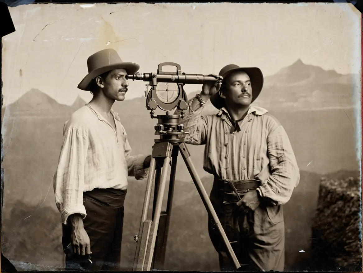Historical Mt Everest Location Survey
