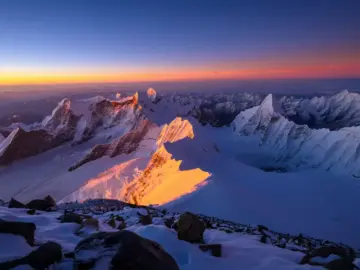 Mount Everest Facts Landscape Sunrise