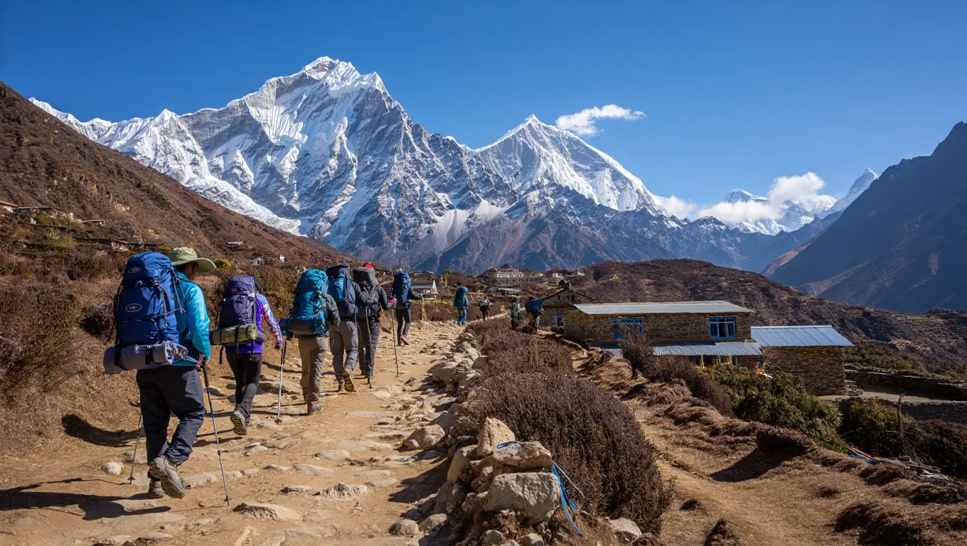 Mount Everest Base Camp Trekking Route