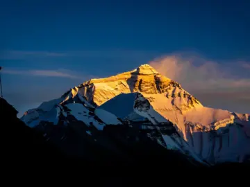 Mount Everest Facts Landscape Sunrise