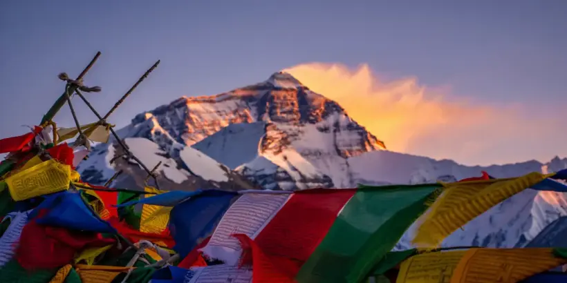 Mount Everest Height Sunrise View