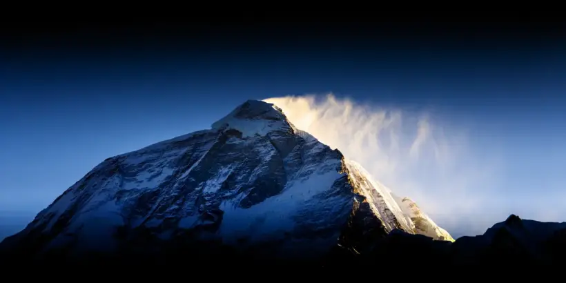 Mount Everest Summit Temperature Right Now Wind Plume